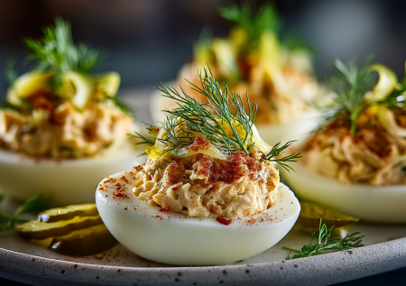 Незаслуженно забытый рецепт снова в строю — такая закуска с тунцом и яйцом не подведет