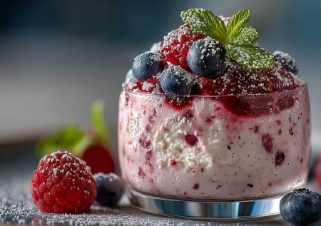 Творожный мусс с ягодами — мое секретное оружие для идеального десерта. Делюсь рецептом-минуткой