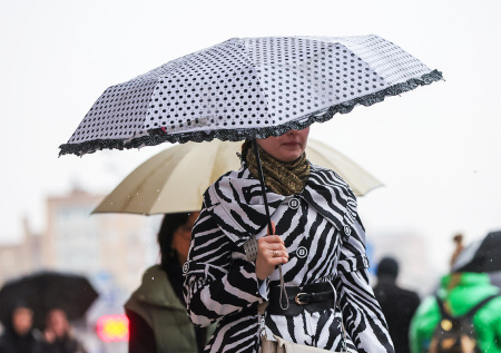 Москвичам пообещали дождливые дни в середине апреля