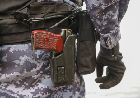 Появились кадры захвата вооруженного лудомана во Владикавказе