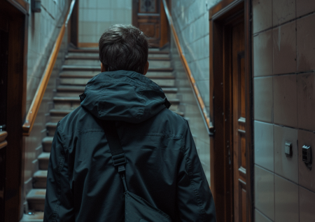 Москвич поздно вернулся домой и получил штраф