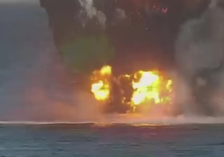 ВС России уничтожили безэкипажные катера ВСУ в акватории Черного моря