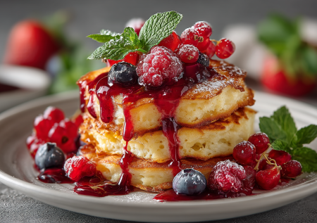 Оладьи за 10 минут — можно и быстрее. Вот мой трюк для молниеносного завтрака