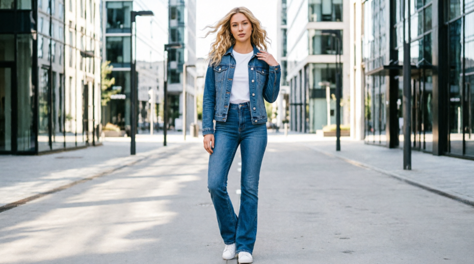 С чем носить женские джинсы в 2026 году: трендовые сочетания