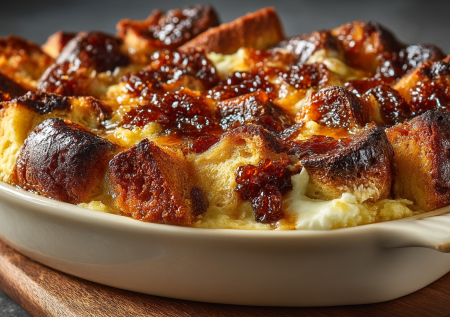 Этот пудинг из кулича — элегантное спасение для пасхальных остатков. Минимум усилий, а результат впечатляет