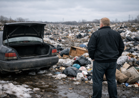 Труп беременной любовницы на краю свалки: многодетный отец попал в СИЗО