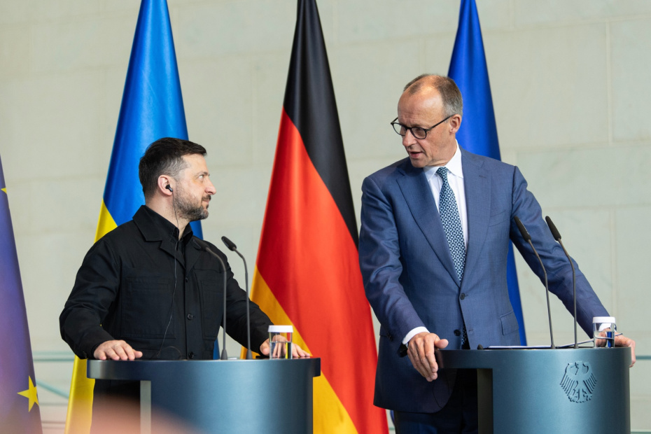 Владимир Зеленский и Фридрих Мерц