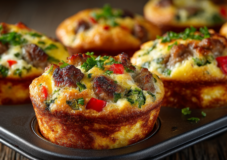 Перекус в формате «бери с собой» — готовлю эти яичные маффины и больше не покупаю фастфуд на работе