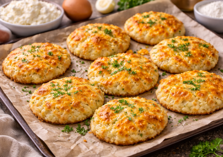 Мини-хачапури в духовке за 5 минут: быстрые маленькие лепешки из творога и сыра. Когда хочется чего-то вкусного без лишней возни