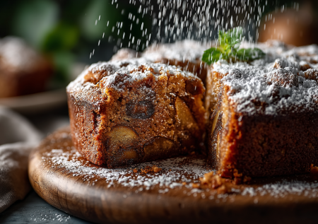 Этот яблочный кекс — гениальное решение для веганов и не только. Ни яиц, ни молока, а результат волшебный