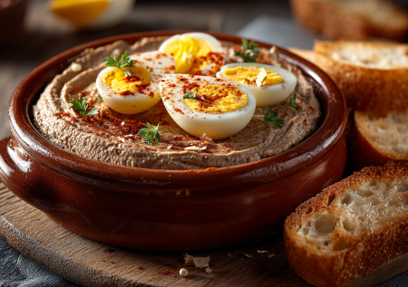 Покупные паштеты — в сторону! Готовлю венгерскую намазку. Ингредиентов минимум, а вкус фантастический