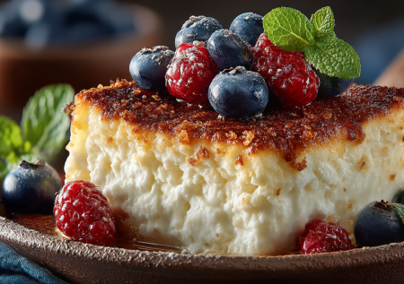 Запеканка дабл-чиз — мой фаворит среди творожных десертов. К завтраку, к ужину и даже к празднику