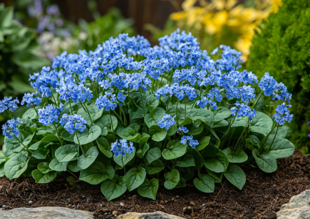 Голубое облако без рассады и подкормок за копейки: посадил в тени и забыл на годы