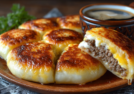 Булочный пирог с фаршем — куда лучше хачапури и чебуреков: сочнее, нежнее и без грязной сковороды