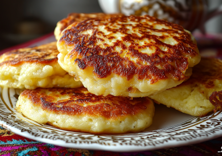 Оладушки готовлю из творога и тыквы — наш семейный мастхэв к завтраку