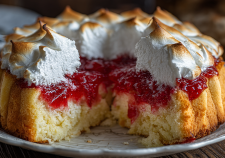 Торт «Чебурашка» как в детстве — простой, но вау: песочная основа и воздушное безе