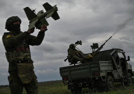 Бойцы СВО начали применять дроны «Елка» в Сумской области