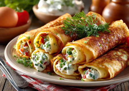 Мясной омлет — смешиваю яйцо с фаршем и готово: сытные бризоли для завтраков, обедов и ужинов