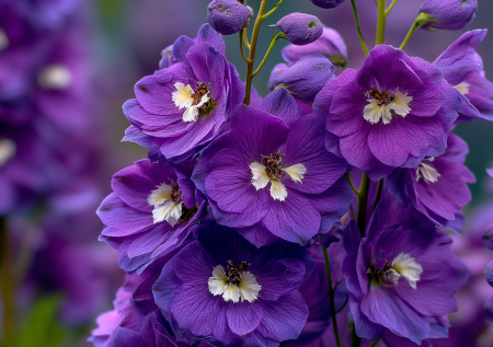 Цветет фиолетовыми свечами с июня по сентябрь и не боится мучнистой росы: этот многолетник превратит ваш цветник в парадный зал