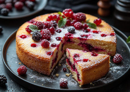 Пеките хоть каждый день, если есть замороженные ягоды: домашний пирог — элементарный рецепт