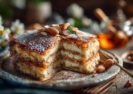 Торт на сковороде, ну вы серьезно — ленивый десерт, от которого пахнет праздником