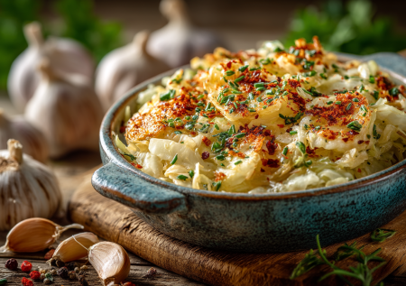 Превращаю капусту в нежный гарнир под бархатным соусом — вкус будто от шеф-повара