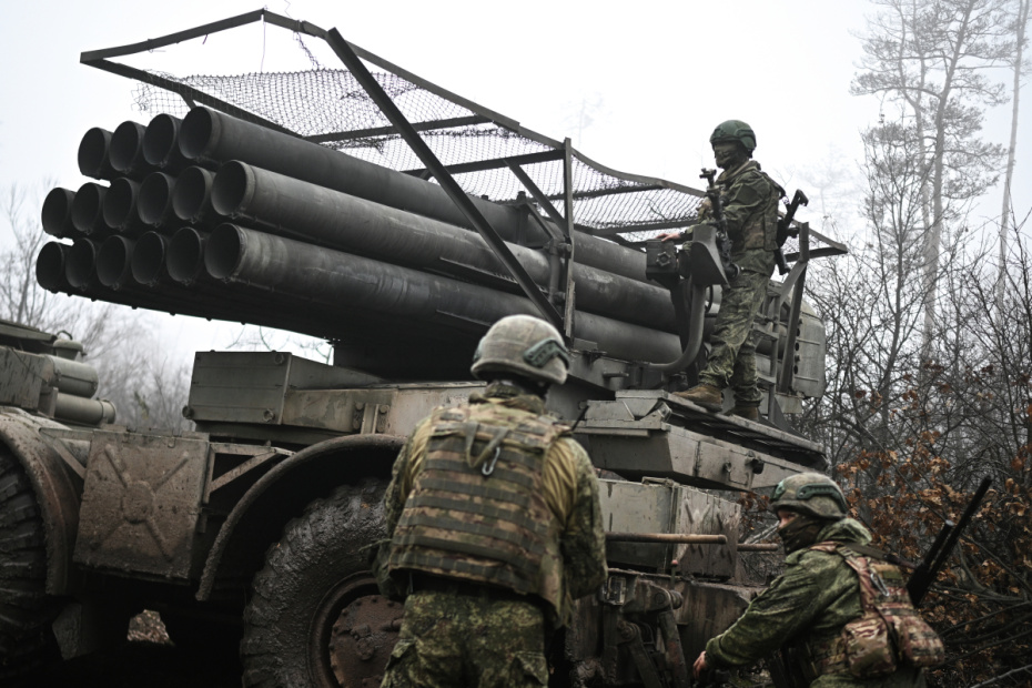Боевая работа расчета РСЗО «Ураган»