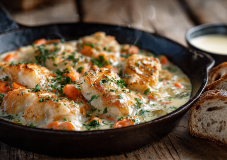 Минтай — просто огонь, а не «дешевая рыбка»: делаю в сметане и все просят добавки