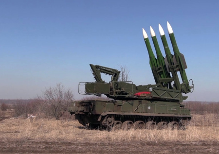 Российский «Бук» сорвал атаку дронов и HIMARS ВСУ