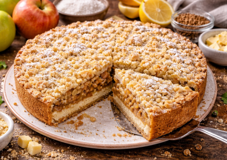 Шарлотка отошла на второй план — готовлю яблочный пирог по-польски, и все просят рецепт