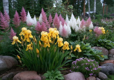 Хватит мучиться с грядками в лужах: цветы для влажных и сырых участков