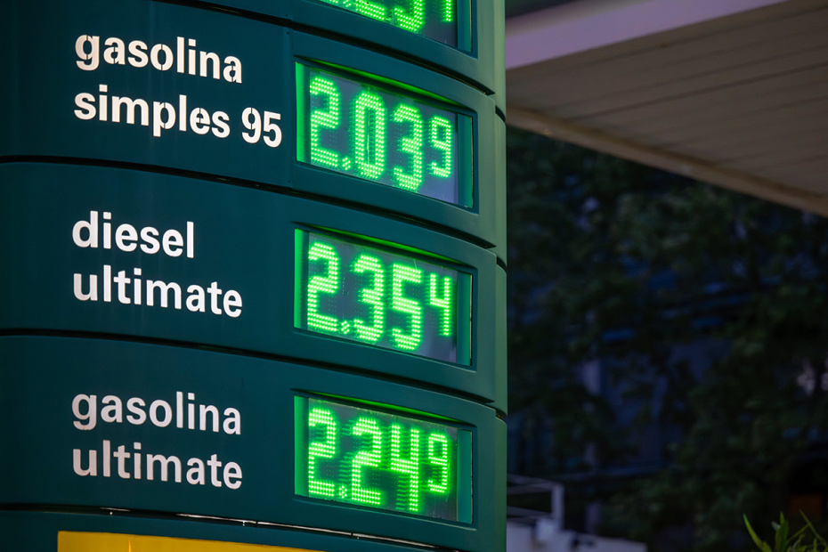 Цены на топливо в Европе, апрель 2026 года