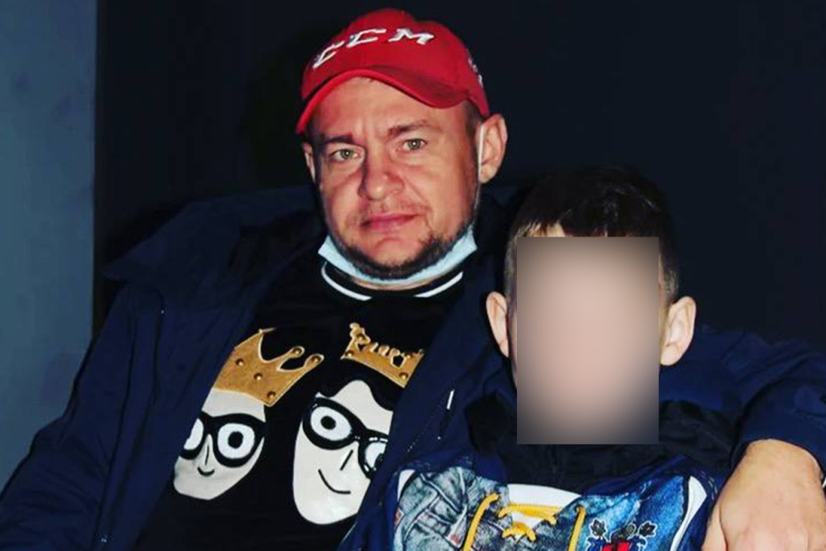 Денис Голов с сыном