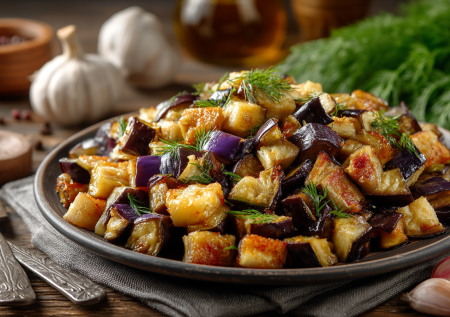 Хрустящие баклажаны, которые не плавают в жиру: на гарнир, закуску и для салатов