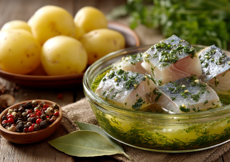 Думала, что скумбрия — это не вкусно, пока не попробовала этот простейший маринад: рецепт на три рыбки