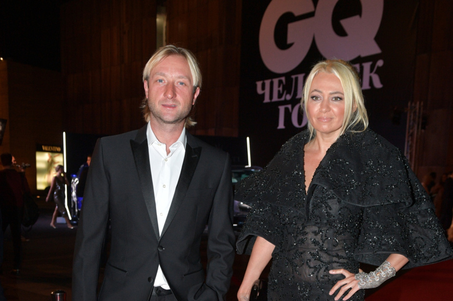 Евгений Плющенко и Яна Рудковская