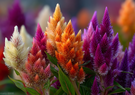 Яркие гребни от кремового до пурпурного: многолетник-трудяга цветет до заморозков и не боится засухи