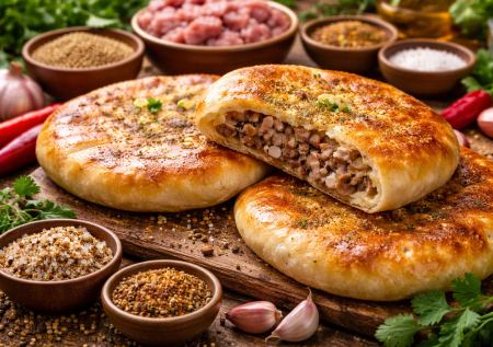 Кубдари — сочная грузинская лепешка с мясом, от которой невозможно оторваться. Один раз попробовала — теперь пеку постоянно