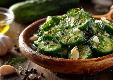 Огурцы улетают за минуту — быстрая закуска за 5 минут, которую все сметают без слов