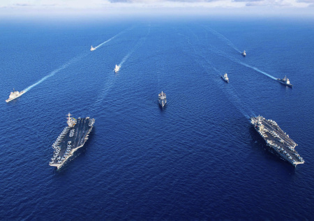 ВМС США заявили о перехвате 21 судна в рамках блокады Ирана