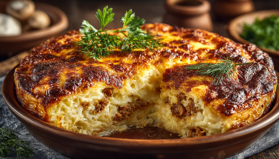 Запеканка с картошкой: рецепт