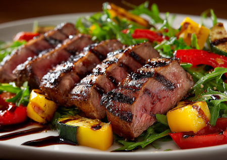 Теплый, полезный и пикантный: три салата с мясом, которые стоит попробовать