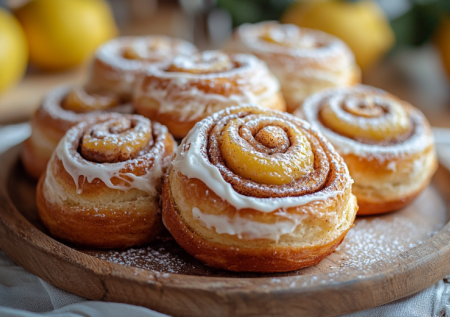 Синнабоны из слоеного теста за 20 минут: нежнее, чем в кофейне, и готовятся на раз-два