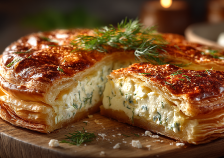 Свежий укроп и немного творога — этот выручай-пирог никогда не подведет