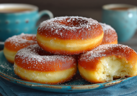 Вместо надоевших оладий — пончики «Молочные»: пышные, мягкие, ароматные. Моя магия утра