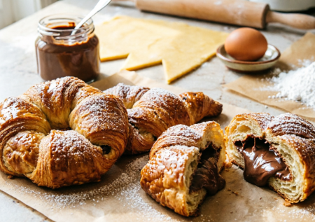 Ложка нутеллы прямо на тесто: пеку ароматные шоко-кружочки за 20 минут — с ними и самовара чая мало