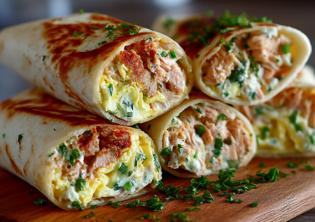 Беру консервы тунца, яйцо и майонез — и в лаваш. Бюджетный рулет для завтрака — уплетают за обе щеки