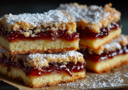 Песочные полоски, которые пекли в СССР: рассыпчатые, нежные и с хрустящей крошкой сверху