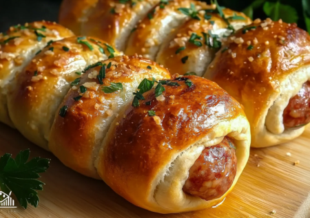 Сосиски в тесте, как из маминой тетрадки: тесто мягкое, начинка сочная — и никакой возни