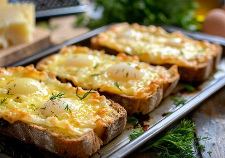 Сырные бутерброды «на скорую руку, но с вау-вкусом»: смешала все и в духовку